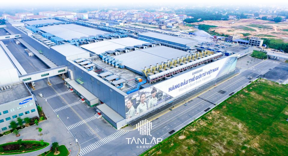 nhà máy Samsung vốn đầu tư từ Hàn Quốc